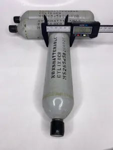 Vintage Aviation Aircraft Oxygen Cylinder P/N 2040058